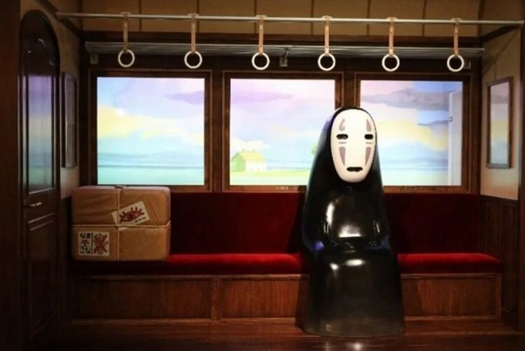 ghibli senza volto treno